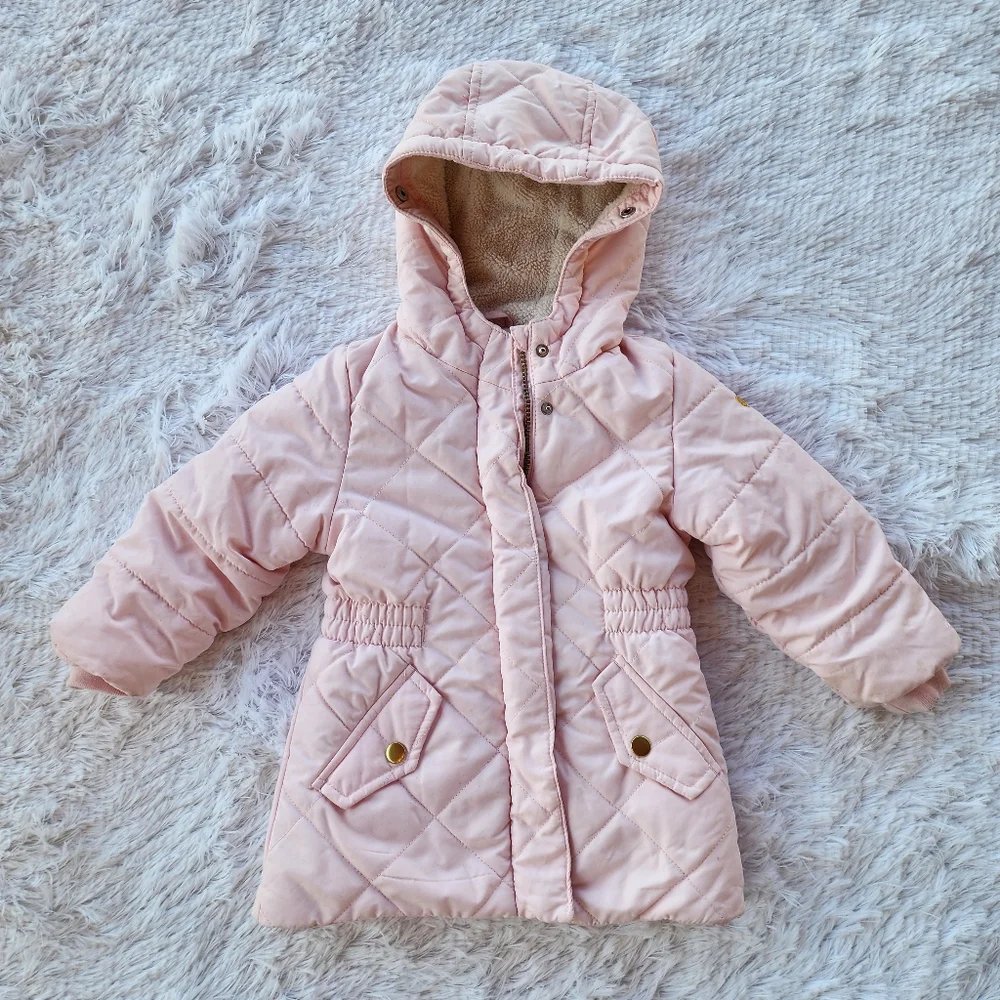 Oshkosh Girls‎ Pink Quilted Puffer Jacket.
